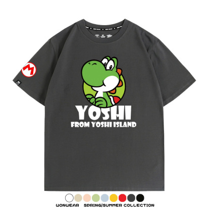 超級瑪利歐兄弟聯名 親子情侶寬鬆短袖T