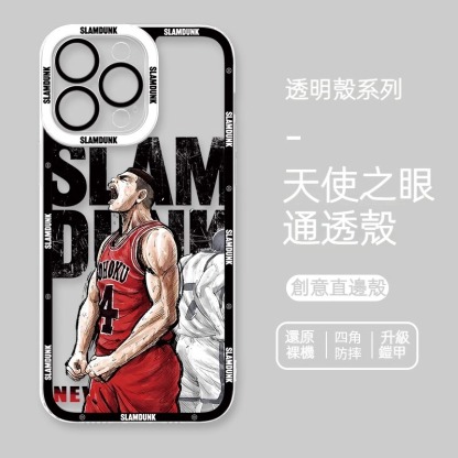 蘋果 系列灌籃高手 天使眼透明防摔軟殼