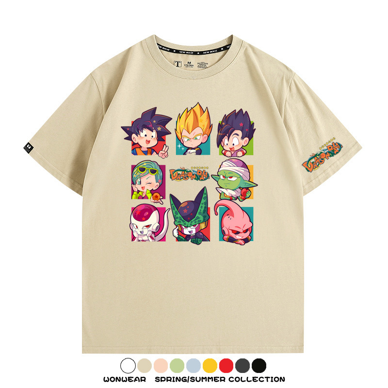七龍珠Q版 親子情侶裝寬鬆短袖T