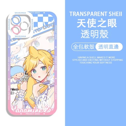 蘋果 系列世界計劃 天使眼透明防摔軟殼