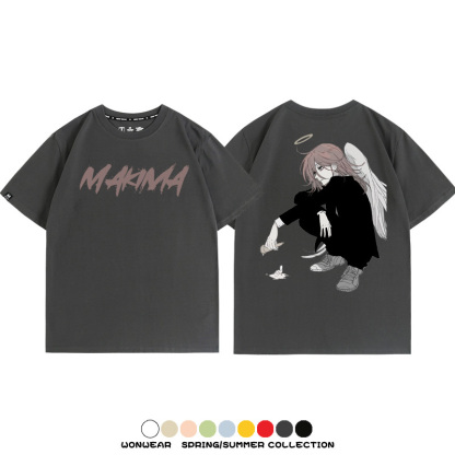 鏈鋸人動漫周邊短袖T恤