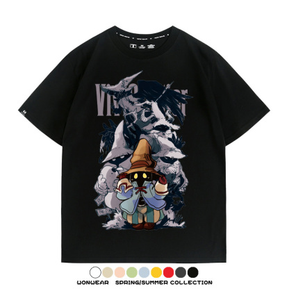 最終幻想9聯名比比奧爾尼迪亞 親子情侶裝寬鬆短袖T