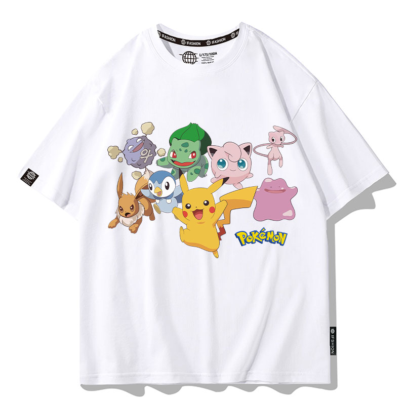 精靈寶可夢 2024親子情侶男女同款 T恤