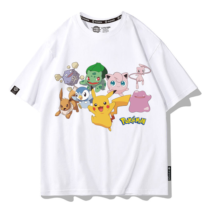 精靈寶可夢 2024親子情侶男女同款 T恤