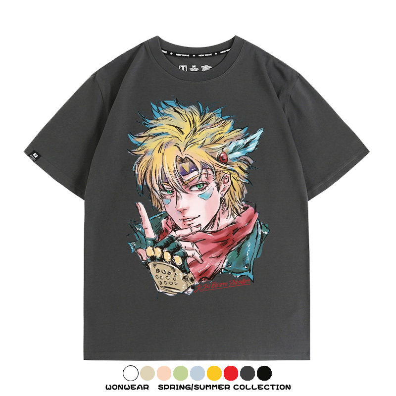 JOJO的奇妙冒險 親子情侶裝寬鬆短袖T