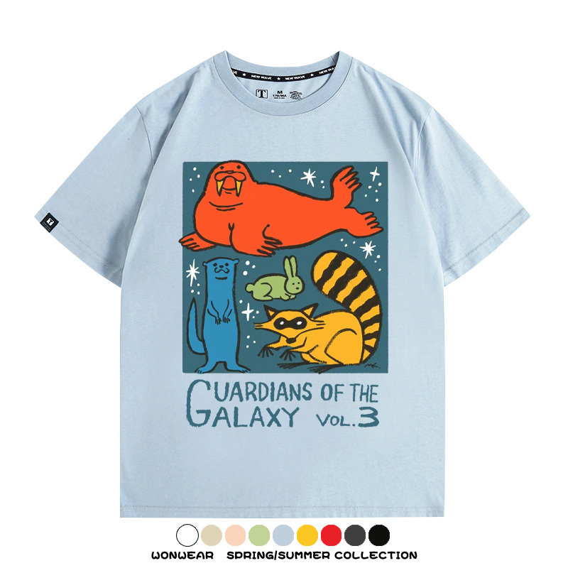 銀河護衛隊3 親子情侶裝寬鬆短袖T