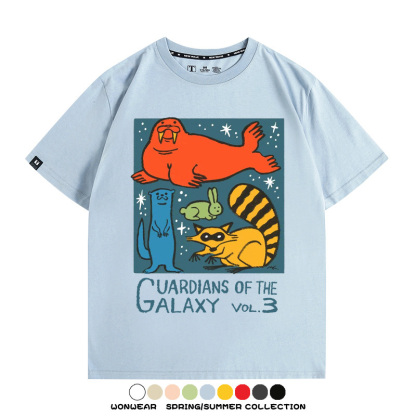 銀河護衛隊3 親子情侶裝寬鬆短袖T
