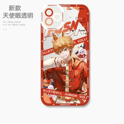 蘋果 系列排球少年 天使眼透明防摔軟殼