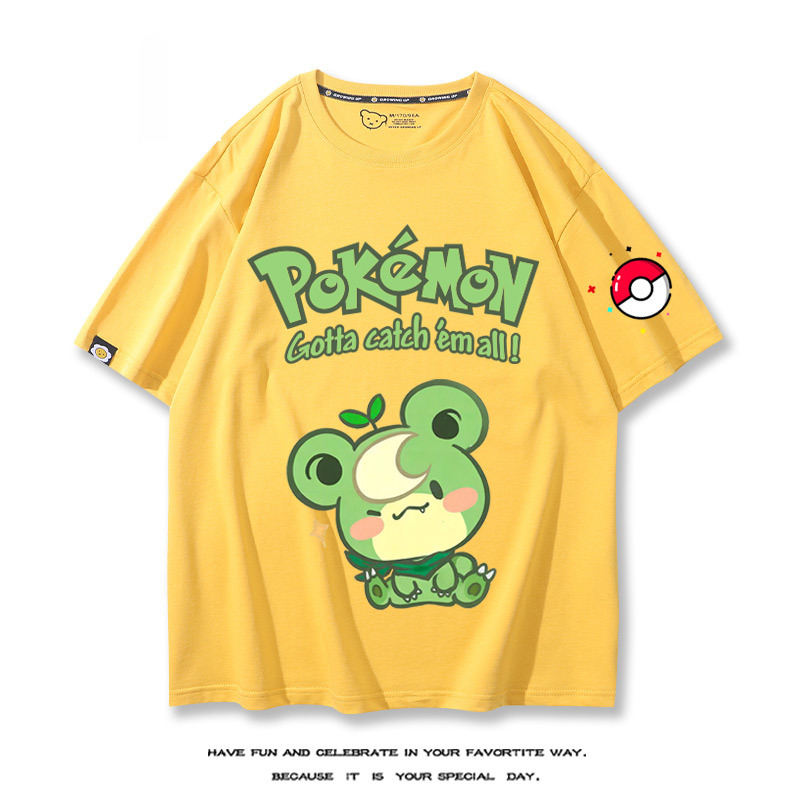 Q版精靈寶可夢 2024親子情侶男女同款 T恤