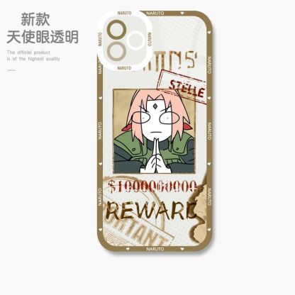 蘋果 系列火影忍者天使眼透明防摔軟殼