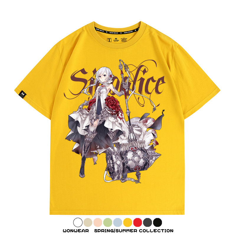 死亡愛麗絲聯名 親子情侶裝寬鬆短袖T