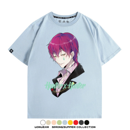 全職獵人西索庫洛洛動漫周邊短袖T恤