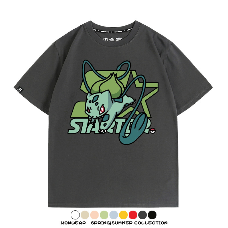 精靈寶可夢Q版動漫周邊短袖T恤