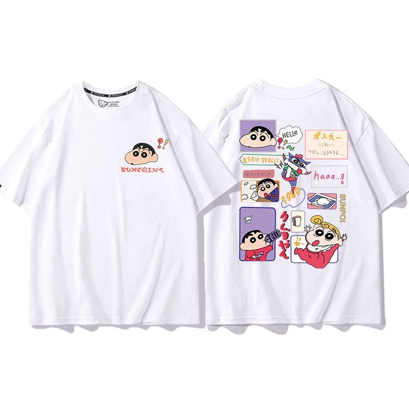 蠟筆小新 2024親子情侶男女同款 T恤