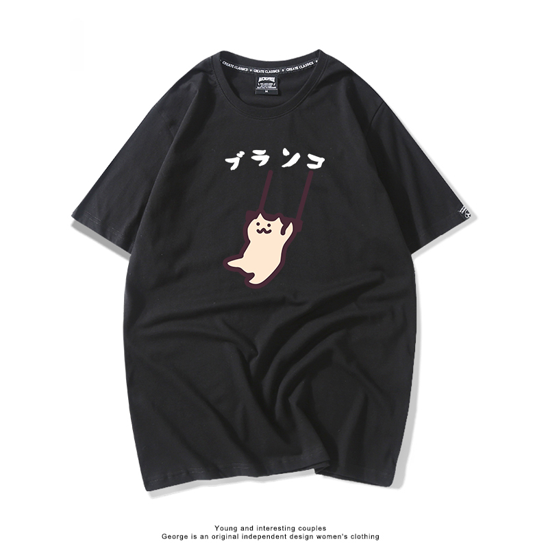 每日一貓 2024親子情侶男女同款 T恤