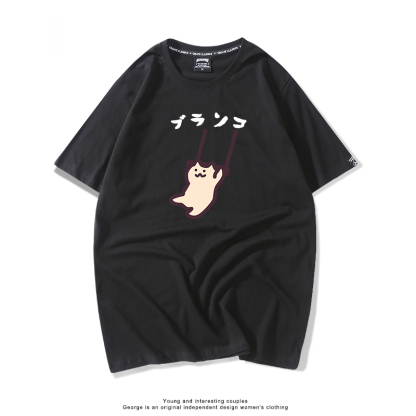 每日一貓 2024親子情侶男女同款 T恤