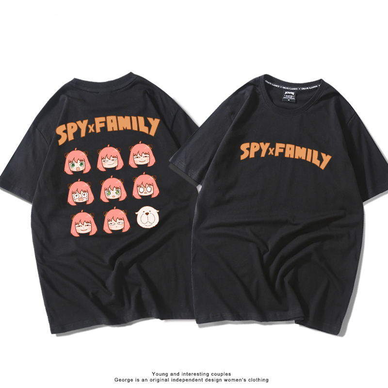 間諜家家酒 2024親子情侶男女同款 T恤