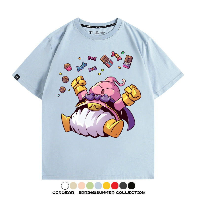 七龍珠魔人布歐 親子情侶裝寬鬆短袖T