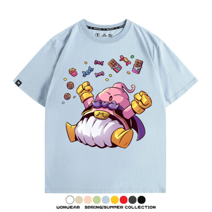 七龍珠魔人布歐 親子情侶裝寬鬆短袖T