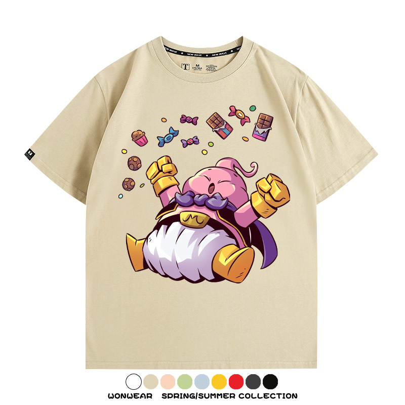 七龍珠魔人布歐 親子情侶裝寬鬆短袖T