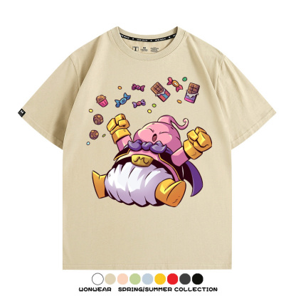 七龍珠魔人布歐 親子情侶裝寬鬆短袖T