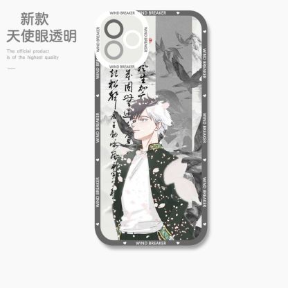 蘋果 系列防風少年天使眼透明防摔軟殼