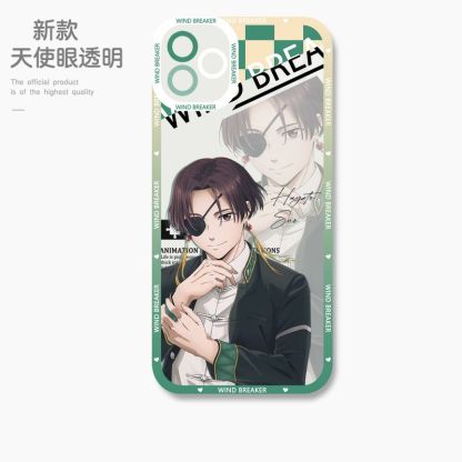 蘋果 系列防風少年天使眼透明防摔軟殼