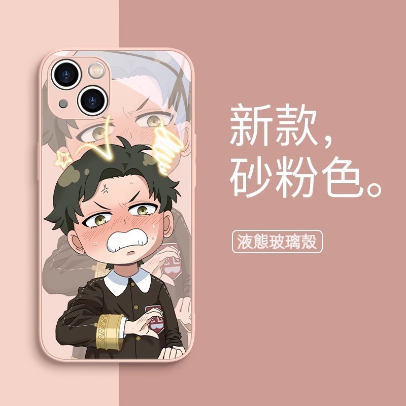 蘋果 系列間諜家家酒 液態玻璃防摔殼