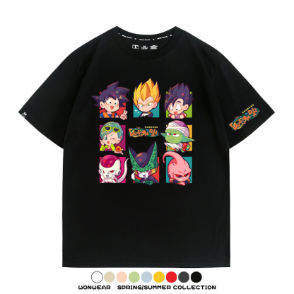 七龍珠Q版 親子情侶裝寬鬆短袖T