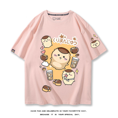 Chiikawa 2024親子情侶男女同款 T恤