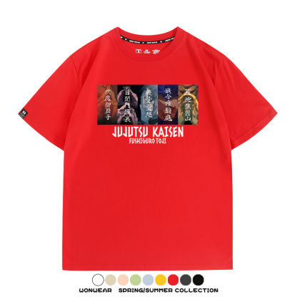 咒術迴戰領域展開 親子情侶裝寬鬆短袖T