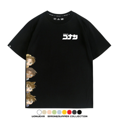 名偵探柯南聯名 親子情侶寬鬆短袖T