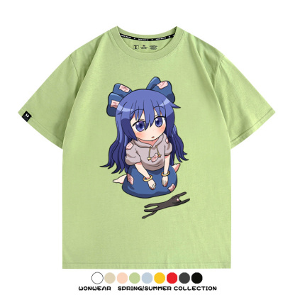 東方project憑依華 親子情侶裝寬鬆短袖T