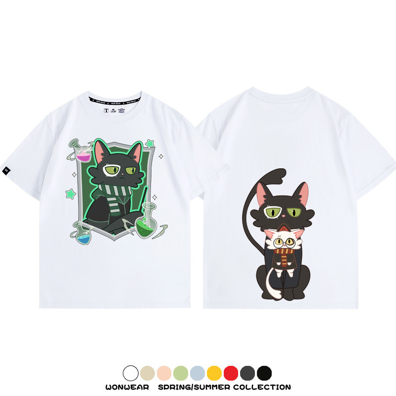 鈴芽之旅大臣聯名哈利波特 親子情侶裝寬鬆短袖T