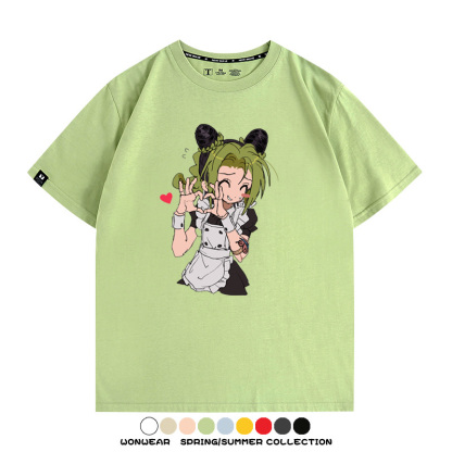 JOJO的奇妙冒險石之海動漫空條徐倫卡通周邊聯名短袖夏男純棉T恤