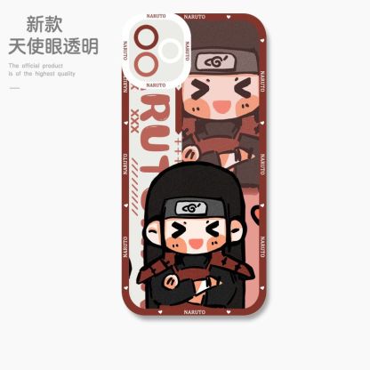 蘋果 系列Q版火影忍者天使眼透明防摔軟殼