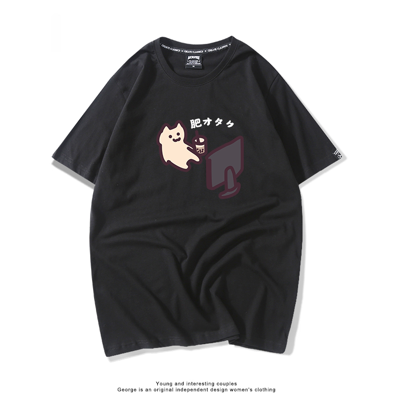 每日一貓 2024親子情侶男女同款 T恤