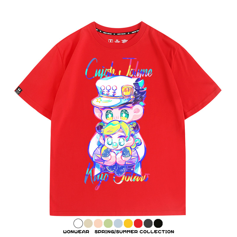 JOJO的奇妙冒險動漫周邊短袖T恤