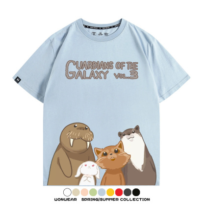 銀河護衛隊3 親子情侶裝寬鬆短袖T