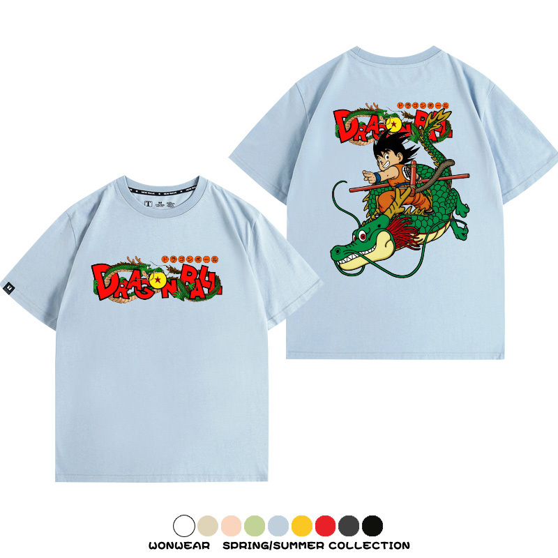七龍珠 動漫周邊寬鬆百搭純棉短袖t-shirt