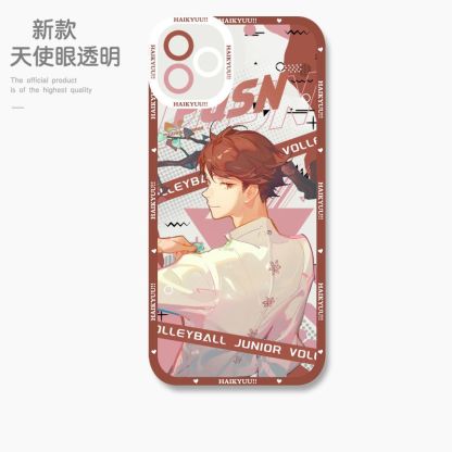 蘋果 系列排球少年 天使眼透明防摔軟殼