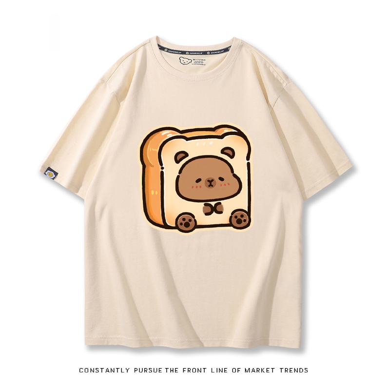 卡皮巴拉 2024親子情侶男女同款 T恤