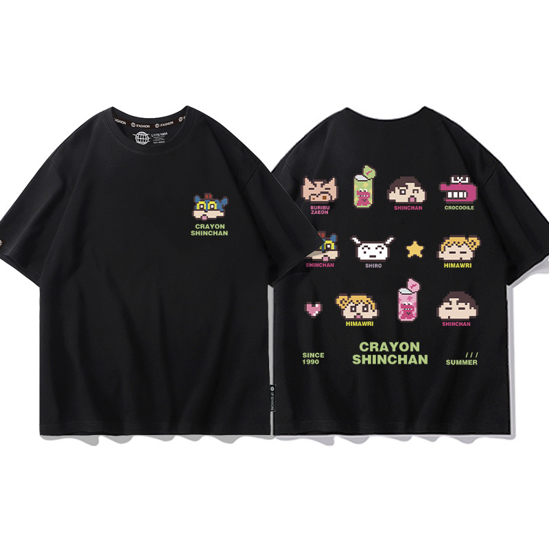 蠟筆小新 2024親子情侶男女同款 T恤