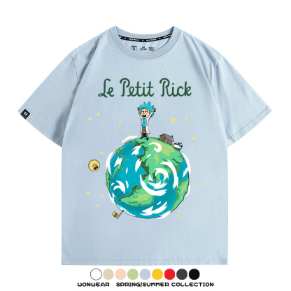 瑞克和莫蒂聯名 親子情侶裝寬鬆短袖T