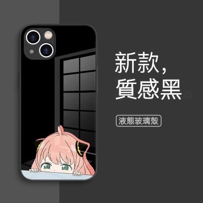 蘋果 系列間諜家家酒 液態玻璃防摔殼