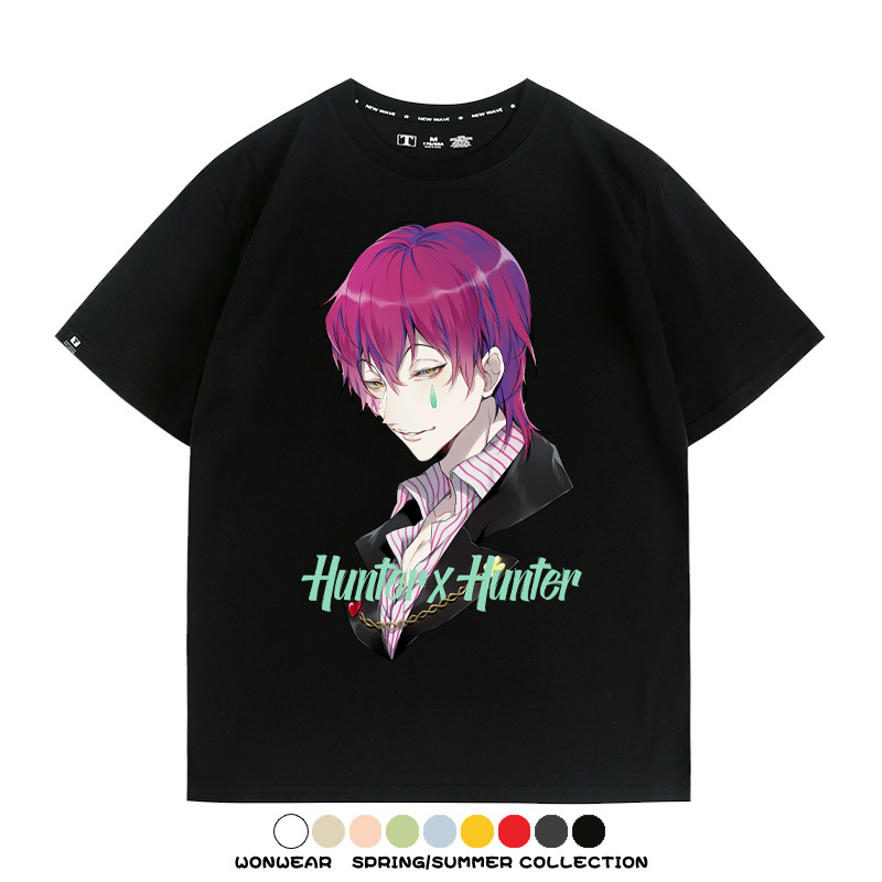 全職獵人西索庫洛洛動漫周邊短袖T恤