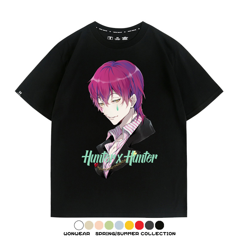 全職獵人西索庫洛洛動漫周邊短袖T恤