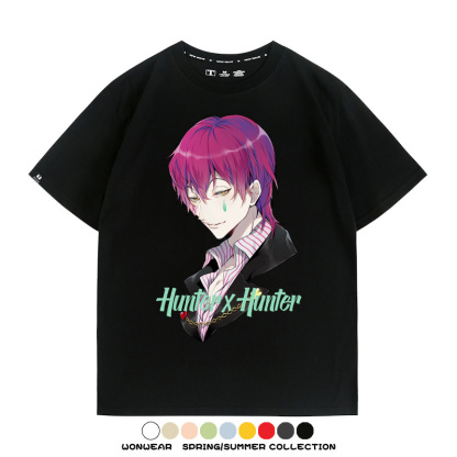 全職獵人西索庫洛洛動漫周邊短袖T恤