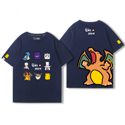 精靈寶可夢 2024親子情侶男女同款 T恤