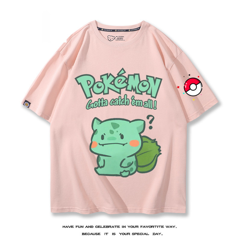 Q版精靈寶可夢 2024親子情侶男女同款 T恤